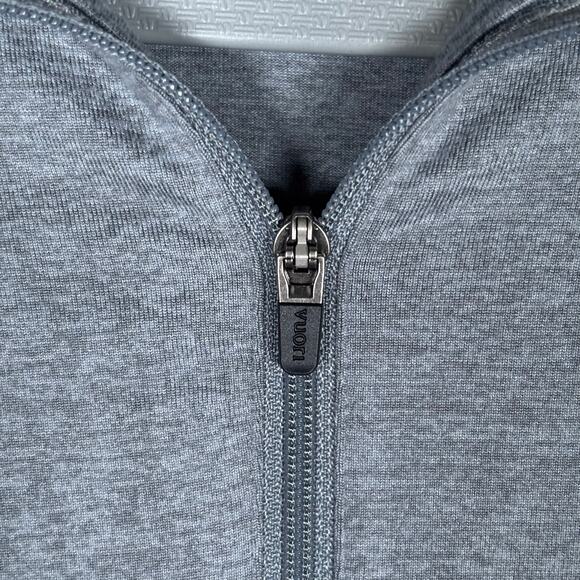 Vuori Women’s Halo Essential Half Zip Pullover Salt Heather Small - Picture 4 of 4